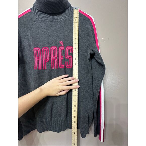 NWOT Krimson Klover Annika Charcoal "Apres" Sweater Women's Medium - Picture 11 of 13